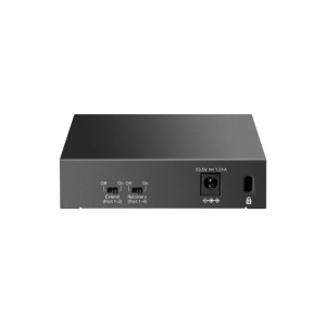 "5-Port Gigabit Desktop Switch with 4-Port PoE+ PORT: 4× Gigabit PoE+ Ports, 1× Gigabit Non-PoE Port SPEC: 802.3af/at, 65 W PoE Power, Desktop Steel Case FEATURE: Extend Mode for 250m PoE Transmitting, PoE Auto Recovery, Plug and Play" - Img 6