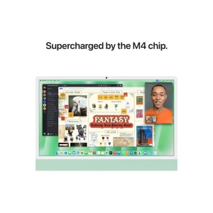 Apple iMAC 24" Retina 4.5k/ Apple M4 (CPU 10-core, GPU 10-core, Neural Engine 16-core)/24GB/512GB - Green - INT KB (2024) - Img 3
