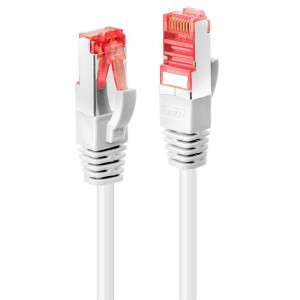 Cablu retea Lindy 3m Cat.6 S/FTP, RJ45, white - Img 1
