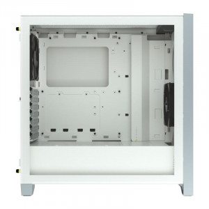 Carcasa Corsair 4000D AIRFLOW Tempered Glass Mid-Tower ATX, fara sursa, white - Img 2