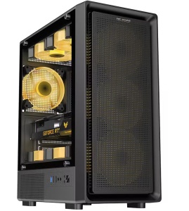 Carcasa PRO GAMING VISION Mid Tower ARGB NEGRU - Img 1
