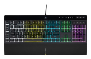 CORSAIR K55 RGB PRO, negru 12-Key Selective with Anti-Ghosting Supported in iCUE Wired Connectivity USB 2.0 Type-A Key Switches RUBBER DOME - Img 4