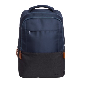 Ghiozdan laptop Trust Lisboa pentru laptop-uri cu diagonala de 16", material POM, RPET Polyester, RPET twill polyester, volum 23 L, albastru - Img 8