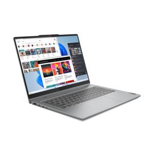 Laptop Lenovo IdeaPad 5 2-in-1 14IRH9, 14" WUXGA (1920x1200) OLED 400nits Glossy, 100% DCI-P3, 60Hz, TÜV Low Blue Light, Glass, Touch, Intel Core i7-13620H, 10C (6P + 4E) / 16T, P-core 2.4 / 4.9GHz, E-core 1.8 / 3.6GHz, 24MB, video Integrated Intel UHD - Img 3