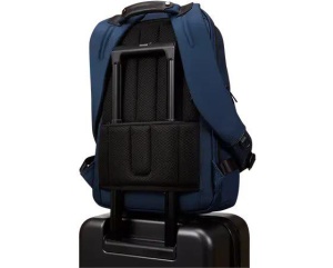 Lenovo ThinkPad Executive 16" Backpack, 22L capacity, 36.2 x 25.3 x 2.2 cm, 1.8kg, Outside Fabric Material: polyester 88%, leather 12%, Navy - Img 8