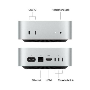 Mac mini: Apple M4 Pro (CPU 14-core, GPU 20-core, Neural Engine 16- core)/64GB/2TB, 10 Gigabit Ethernet - Img 2