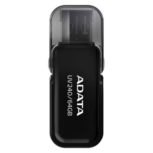 Memorie USB Flash Drive Adata 64GB, UV240, USB 2.0, Negru - Img 3