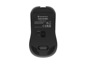Mouse gaming wireless Gensesis Zircon 330, interfata USB, 3600 DPI, 7 butoane, iluminare RGB, negru - Img 6