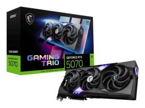 Placa Video MSI GEFORCE RTX 5070 GAMING TRIO OC 12GB GDDR7 192 bit, PCIE 5.0, 3x DP 1x HDMI - Img 6