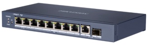 Switch Hikvision DS-3E0510HP-E, 8-port, PoE - Img 2