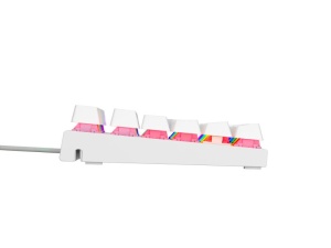 Tastatura gaming mecanica cu fir Genesis Thor 303 TKL, iluminare RGB, switch Linear, switch model Outemu Pitch Silent, numar taste 87, 11 butoane multimedia, lungime cablu 1.8m, dimensiuni 355 x 136 x 36 mm ,alb - Img 8