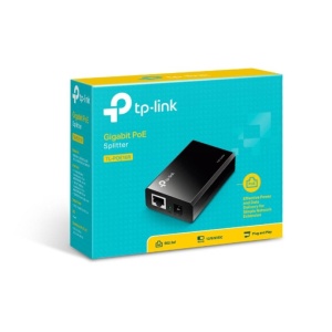 TP-Link, PoE Splitter, TL-POE10R, IEEE 802.3, 2*10/100/1000Mbps RJ45, Amperaj 2A, negru - Img 9