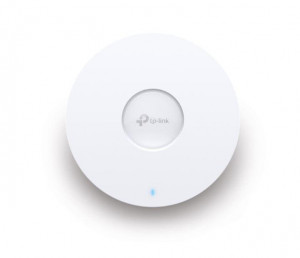 TP-Link Wireless Access Point EAP670, AX5400 Wireless Dual Band Indoor, 1× Gigabit Ethernet (RJ-45) Port (Support 802.3at PoE), antenna interna: 2.4 GHz: 2× 4 dBi, 5 GHz: 4× 5 dBi, Standarde Wireless: IEEE 802.11ax/ac/n/g/b/a, Rată de Semnal: 5 GHz: Până - Img 1