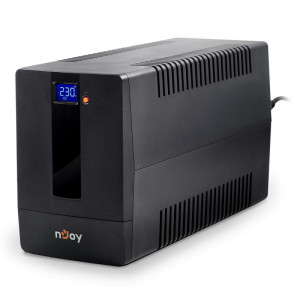 UPS nJoy Horus Plus 1000, 1000VA/600W, Afisaj LCD cu ecran tactil, 4 Prize Schuko cu Protectie, Repornire Automata, RJ11 protectie pentru linia de telefon/modem, Posibilitatea de monitorizare si control prin USB, LAN si internet, port de comunicare USB, - Img 6
