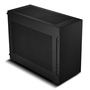 Carcasa LIAN LI DAN A4-H2O X4 Mini Tower NEGRU - Img 9