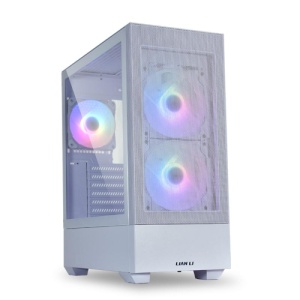 Carcasa PC Lian Li LANCOOL 205 Mesh C Mid-Tower White, Tempered Glass, 1x120mm 2x140mm preinstalled fans, PCI Slots 7, ATX - Img 8