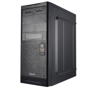 Carcasa SPACER SPCS-OC-STYLE, Mid Tower NEGRU - Img 2