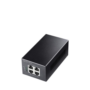 CUDY 2 Channel 30W Gigabit PoE+/PoE Injector, 2 x 30W Power Supply, 802.3at/802.3af Standard, Data and Power Carried over The Same Cable Up to 100 Meters, Metal Case - Img 2