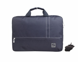 Geanta notebook Serioux, SRX-8915, dimensiuni: 42 x 4.5 x 29.5 cm, compartiment laptop: max 15.6", curea de umar ajustabila, material poliester - Img 1