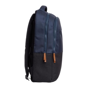 Ghiozdan laptop Trust Lisboa pentru laptop-uri cu diagonala de 16", material POM, RPET Polyester, RPET twill polyester, volum 23 L, albastru - Img 9