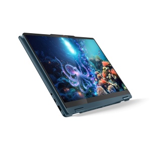 Laptop Lenovo Yoga 7 2-in-1 14AKP10, 14" 2.8K WQXGA+ (2880x1800) OLED 1100nits (peak) / 500nits (typical) Glossy / Anti-fingerprint, 100% DCI-P3, 120Hz, Dolby Vision®, TÜV Low Blue Light, DisplayHDR™ True Black 1000, Glass, Touch, AMD Ryzen™ AI 7 350 (8C - Img 3