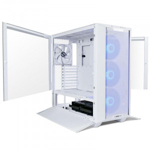 Lian Li LANCOOL III E-ATX Md-Twr RGB alb, PCI-Slots 8, Preinstalled fans 4x 140 mm - Img 8
