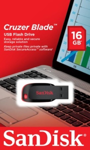 Memorie USB Flash Drive SanDisk Cruzer Blade, 16GB, USB 2.0 - Img 6