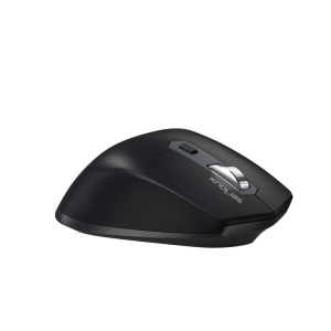 Mouse Serioux Apex 166 Wireless reincarcabil USB-C, Negru, senzor: Optic, DPI: 800/ 1200/1600/ 2400, conexiune: Dongle USB 2,4 GHz, banda de frecventa: 2,4 GHz, click silentios, design ergonomic, baterie integrată litiu de 500 mAh, cerințe OS: Win, Mac, - Img 2
