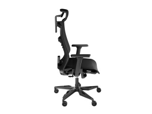 Scaun gaming Genesis ASTAT 700 G2, material textil, reglabil pe inaltime, greutate maxima suportata 120 kg, inaltime scaun reglabil 44.5- 51.5 cm, tesatura Mesh PureFlow™ Plus, tetiera si cotiere ajustabile 3D, negru - Img 3