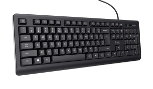 Tastatura cu fir Trust, negru - Img 1