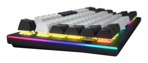 Tastatura mecanica cu fir Hator Gravity TKL conectivitate USB, polling rate 1000Hz, iluminare RGB cu functia de a customiza fiecare tasta individual, tip switch HATOR Aurum Orange Linear rev.2.0, durata de viata switch 70M de clickuri, material taste - Img 9