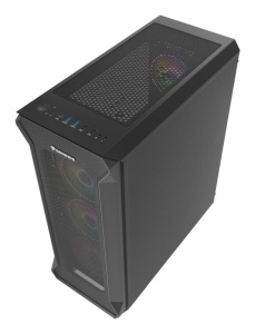 Carcasa GENESIS IRID 505 V2 Mid Tower ARGB NEGRU, Tempered Glass, Sloturi Expansiune 8, Drive Bays: 2x3.5" 7x2.5", Ventilatoare Suportate: 6 (spate: 1x120mm, fata: 3x120mm sau 2x140mm, sus: 2x120mm sau 2x140mm), Ventilatoare Incluse: 4 (4x120mm OXAL - Img 6