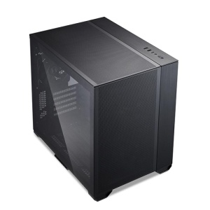 Carcasa Lian Li O11 Air Mini Mid-Tower Tempered Glass negru, PCI-Slots 5, 7, Preinstalled fans 1x 120 mm, 2x 140 mm - Img 11