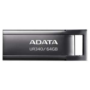 Memorie USB Flash Drive Adata UR340, 64GB, USB 3.2, black metalic - Img 3