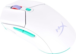 Mouse HyperX Pulsefire Haste Core 2 Wireless, rezolutie maxima 12000 DPI, conectivitate 2.4GHz Wireless / Bluetooth 5.2, polling rate pana la 1000 Hz, durata de viata baterie pana la 100 de ore in modul 2.4GHz highspeed, si pana la 200 de ore in modul - Img 2