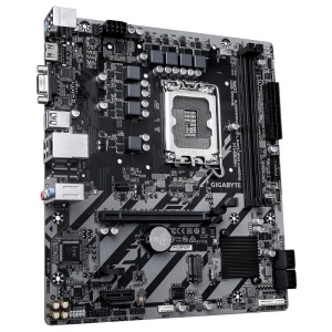Placa de Baza GIGABYTE H810M H LGA1851, 2x DDR5, 1x HDMI 1x D-Sub, 1x PCIE 4.0 x16 1x PCIE 3.0 x1, 1x M.2, 4x SATA 6GB/s, mATX - Img 4