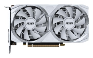 Placa Video MSI GEFORCE RTX 3050 VENTUS 2X XS OC WHITE 8GB GDDR6 128 bit, PCIE 4.0, 1x DP 1x HDMI 1x DVI-D - Img 1