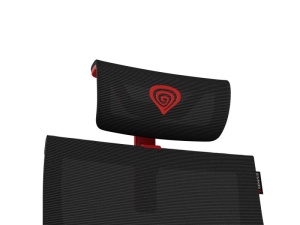Scaun gaming Genesis Astat 700 G2, material Mesh PureFlow Plus, reglabil pe inaltime, greutate maxima suportata 120 kg, inaltime scaun reglabil 27.5 - 34.5 cm, spatar ajustabil 135°, dimensiuni roti 60mm, echipat cu piston cu gaz clasa 4, negru/rosu - Img 8