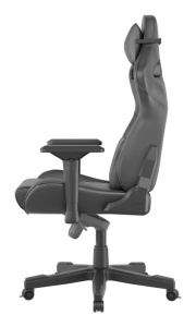 Scaun gaming Genesis Nitro 950, material piele ecologica, reglabil pe inaltime, greutate maxima suportata 150 kg, inaltime scaun reglabil 50 - 55 cm, spatar ajustabil 160°, dimensiuni roti 60mm, echipat cu piston cu gaz clasa 4, manere 4D, negru - Img 7