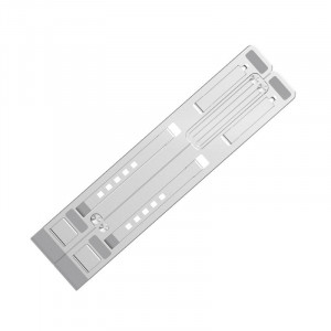 Suport laptop Serioux, SRXNCPU6, material aluminiu, dimensiune deschisă: 197x255x4mm,dimensiune pliată: 60 x 250 x 4mm, grosime: 4mm, greutate: 182g, dimensiune compatibilă: până la 15.6 ", culoare argintiu, 5 unghiuri ajustabile - Img 3