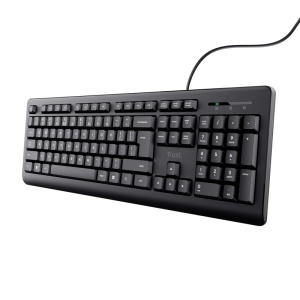 Tastatura cu fir Trust, negru - Img 2