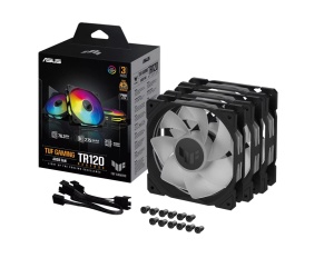 Ventilatoare Carcasa ASUS TUF GAMING TR120 ARGB NEGRU REVERSE 3IN1 - Img 5