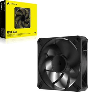 Ventilator Carcasa CORSAIR RS120 MAX THICK 120mm , viteza 2000 RPM +/- 10%, Airflow: 16.5-72 CFM, Presiune Statica: 0.22-4.2 mm-H2O, Nivel de zgomot: 29.5dBA - Img 4