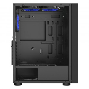Carcasa SPACER ICE HERO Mid Tower, ventilatoare incluse 6, sloturi expansiune 7+2 verticale, ATX - Img 3