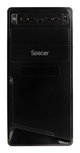 Carcasa Spacer Moon, ATX, Mid Tower NEGRU - Img 10