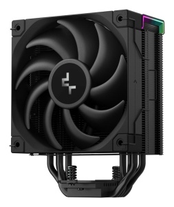 Cooler Procesor DEEPCOOL AK400 DIGITAL PRO NEGRU, marime heatsink 120x60x152mm, un ventilator, viteza ventilator 500-1750 RPM +/- 10%, Airflow: 60.89 CFM, Suport AMD: AM4/AM5, suport INTEL: LGA 1851/1700/1200/1151/1150/1155, nivel de zgomot: 28 dBA - Img 3