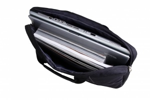 Geanta notebook Serioux, SRX-8915, dimensiuni: 42 x 4.5 x 29.5 cm, compartiment laptop: max 15.6", curea de umar ajustabila, material poliester - Img 3