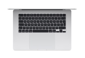 MacBook Air 15.3" Retina/Apple M4 (CPU 10- core, GPU 10- core, Neural Engine 16- core)/16GB/256GB - silver - INT KB (2025) - Img 2