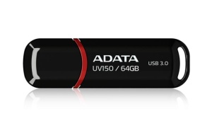 Memorie USB Flash Drive Adata UV150, 64Gb, USB 3.2, negru - Img 3