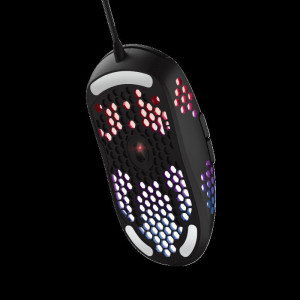Mouse Trust GXT 960, Graphin Ultra-lightweight Gaming Mouse, negru - Img 5